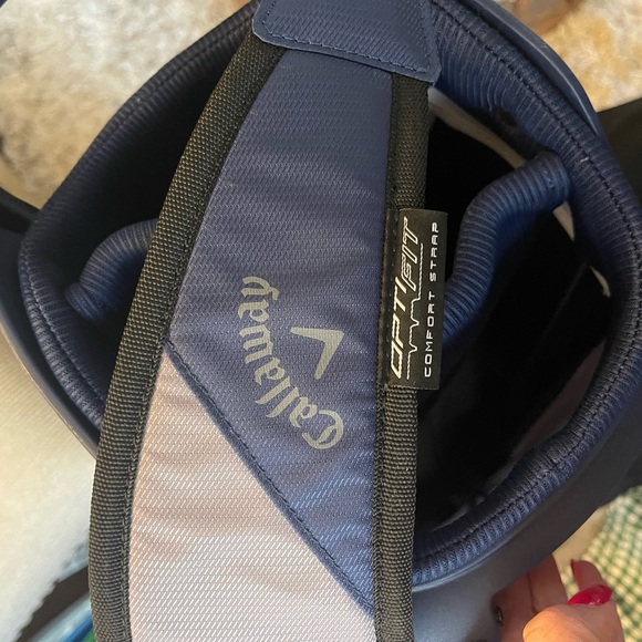 NEW CALLWAY GOLF / University of Illinois HyperLite Stand Bag Grey Navy Orange - Picture 11 of 13